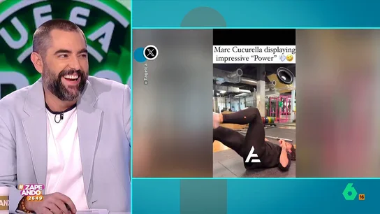 Cucurella se tira un pedo en el gimnasio Cucurella se tira un pedo en el gimnasio