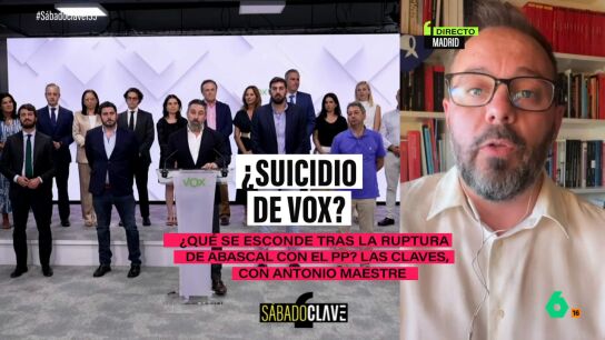 La reflexi&oacute;n de Antonio Maestre sobre la ruptura de Vox con el PP