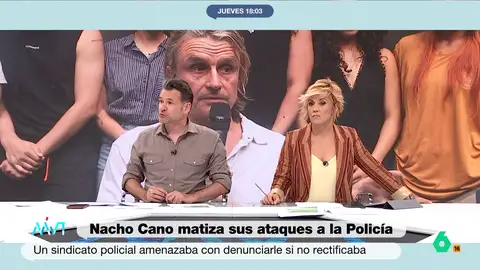 MVT - Iñaki López asegura que "Nacho Cano recoge cable, pero poco": "Habla de policías dirigidos por el Gobierno"