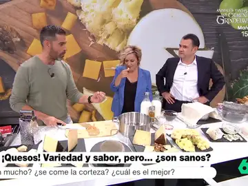 La cena de picoteo que propone Pablo Ojeda a base de quesos