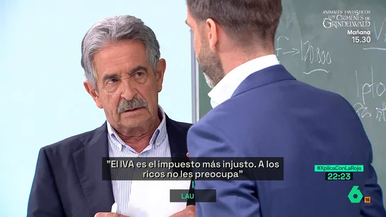 Revilla asegura que el IVA es el impuesto más injusto Revilla asegura que el IVA es el impuesto más injusto