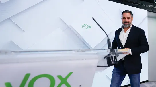 El líder de Vox, Santiago Abascal El líder de Vox, Santiago Abascal