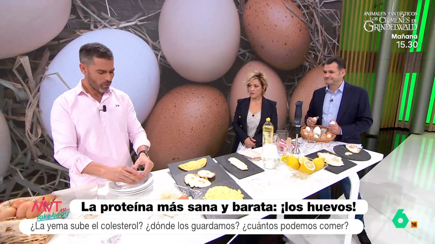 Pablo Ojeda habla de los beneficios del huevo Pablo Ojeda habla de los beneficios del huevo