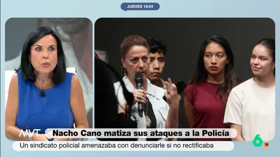 MVT - Beatriz de Vicente, muy crítica con Nacho Cano: "La Policía está habilitada legamente para detener" MVT - Beatriz de Vicente, muy crítica con Nacho Cano: "La Policía está habilitada legamente para detener"