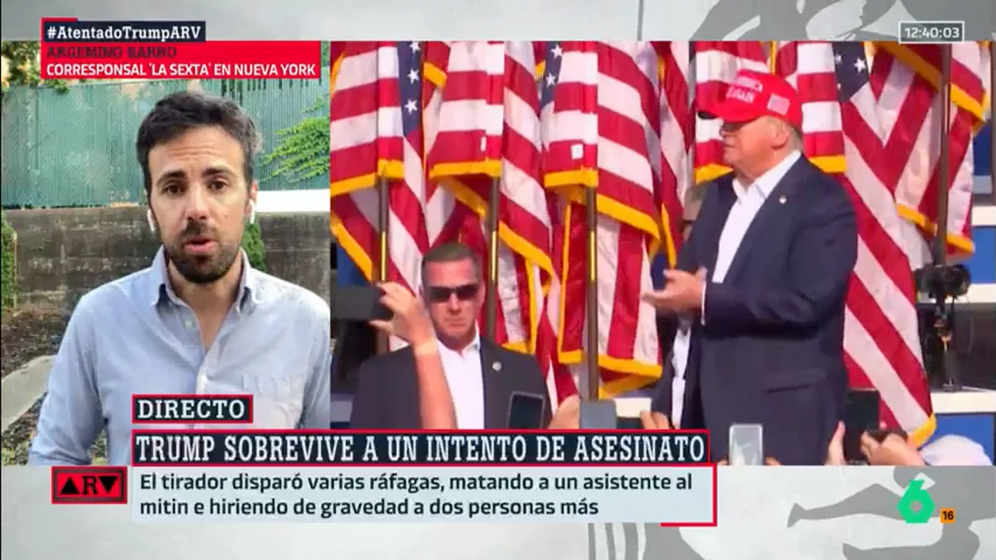 Argemino Barro en Al Rojo Vivo Argemino Barro en Al Rojo Vivo