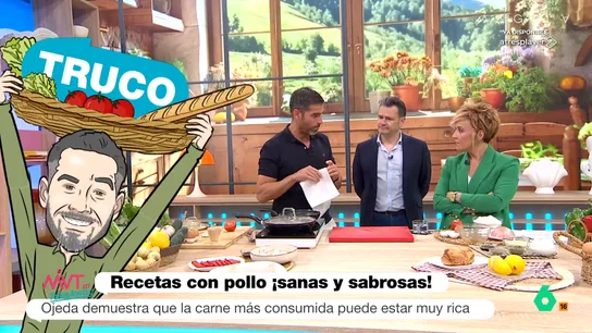 Pablo Ojeda revela el truco para hacer pollo a la plancha sin salpicaduras Pablo Ojeda revela el truco para hacer pollo a la plancha sin salpicaduras