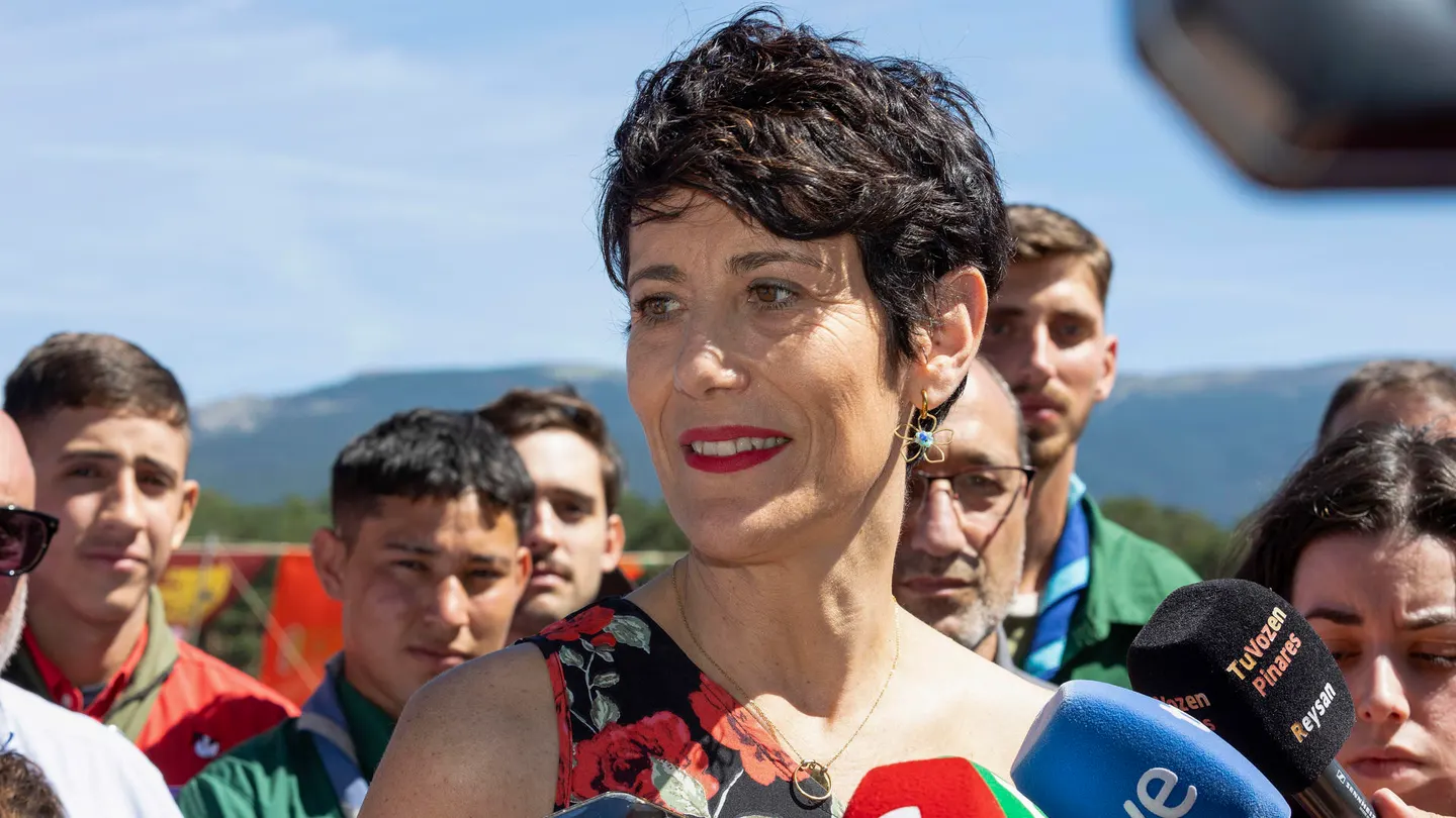 La ministra de Migraciones, Elma Sáiz La ministra de Migraciones, Elma Sáiz