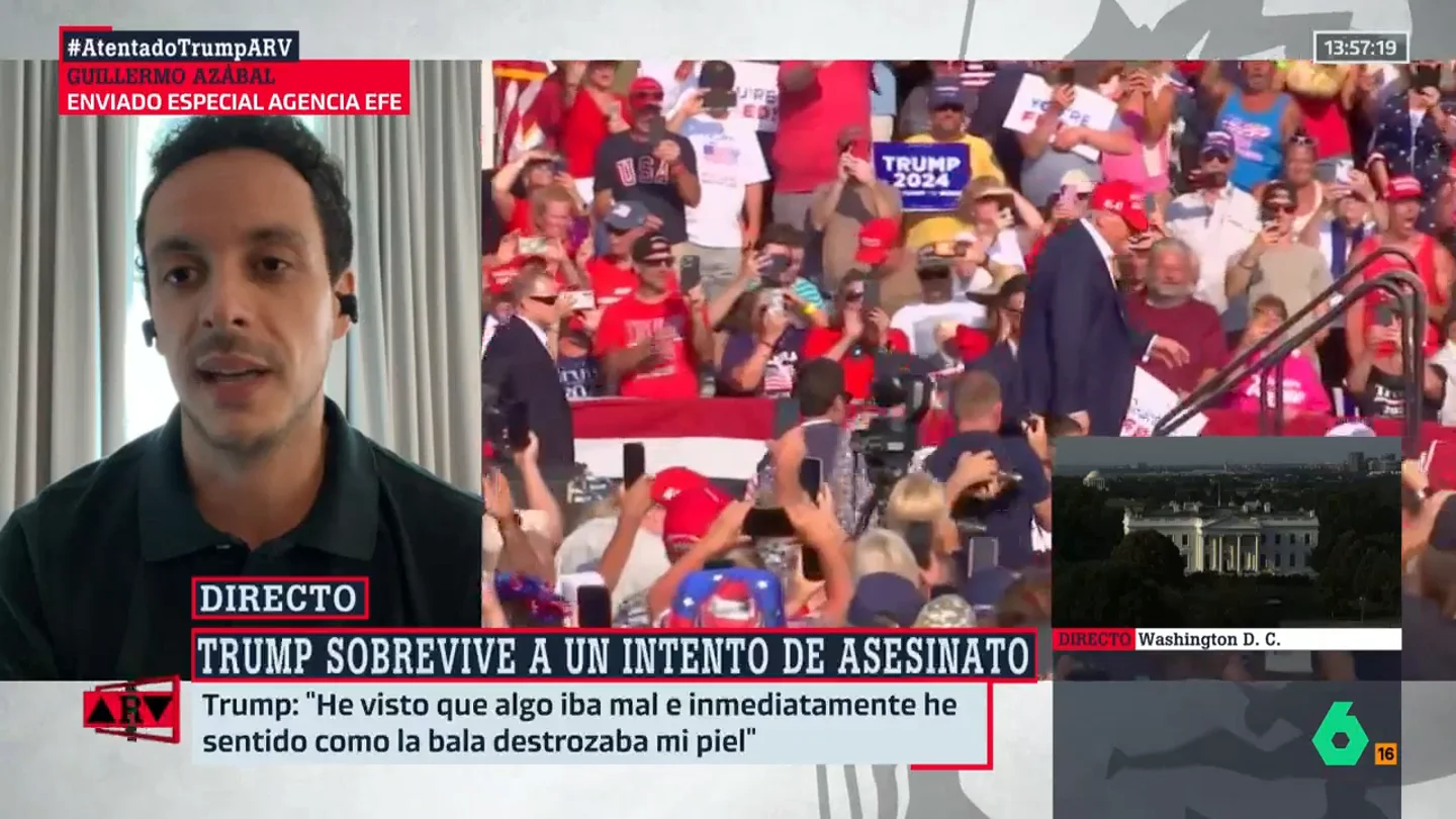 El ataque de seguidores de Trump a la prensa tras el atentado: "Nos llamaron 'cerdos manipuladores de izquierda'" El ataque de seguidores de Trump a la prensa tras el atentado: "Nos llamaron 'cerdos manipuladores de izquierda'"