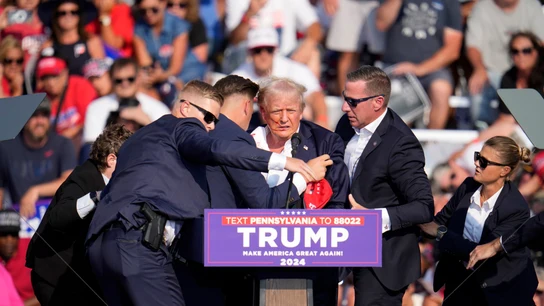 Tiroteo contra Donald Trump en un mitin en EEUU Tiroteo contra Donald Trump en un mitin en EEUU