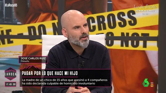 Un filósofo analiza en La Roca la responsabilidad de los padres en los delitos cometidos por sus hijos Un filósofo analiza en La Roca la responsabilidad de los padres en los delitos cometidos por sus hijos