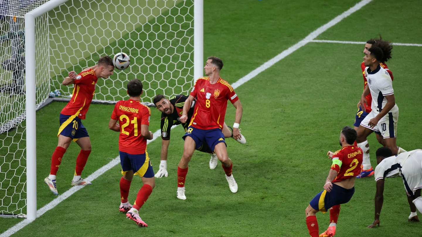 Dani Olmo evita el 2-2 ante Inglaterra Dani Olmo evita el 2-2 ante Inglaterra