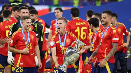 Dani Olmo, con la Eurocopa Dani Olmo, con la Eurocopa