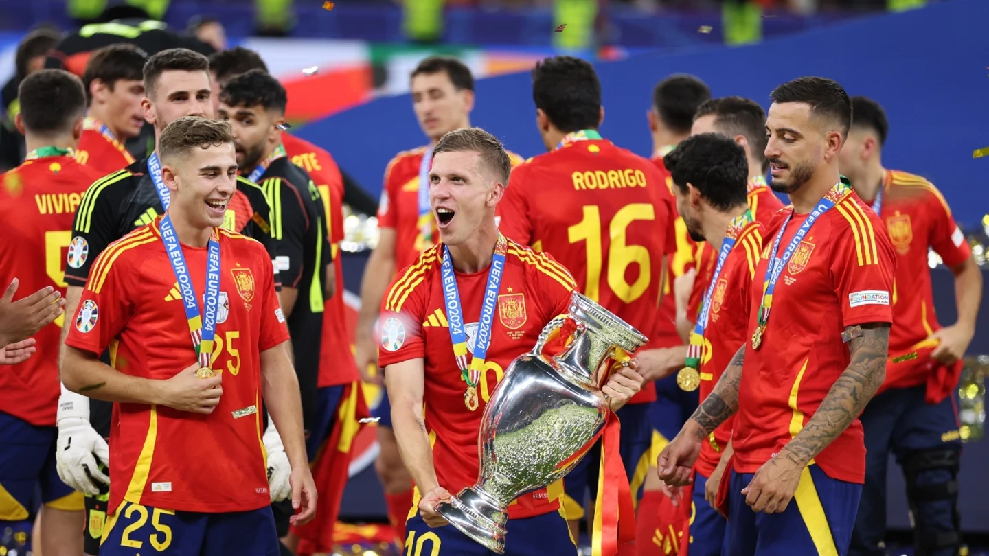 Dani Olmo, con la Eurocopa Dani Olmo, con la Eurocopa