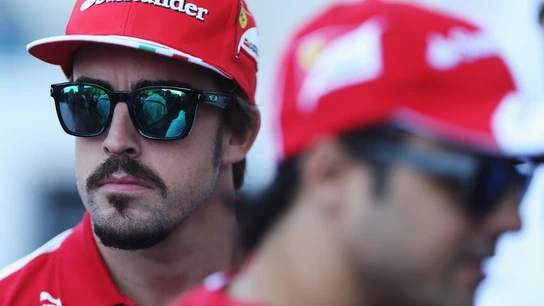 Fernando Alonso, con Felipe Massa Fernando Alonso, con Felipe Massa