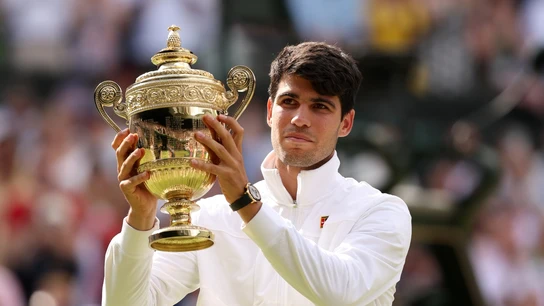 Carlos Alcaraz, campeón de Wimbledon Carlos Alcaraz, campeón de Wimbledon