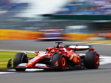 Charles Leclerc, en Silverstone