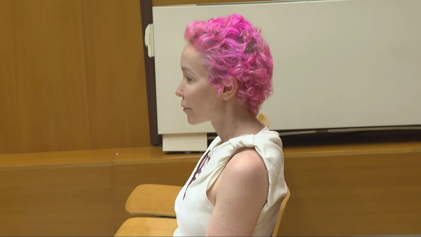 Ángela Dobrowolski, exmujer de Mainat acusada de asesinato. Ángela Dobrowolski, exmujer de Mainat acusada de asesinato.