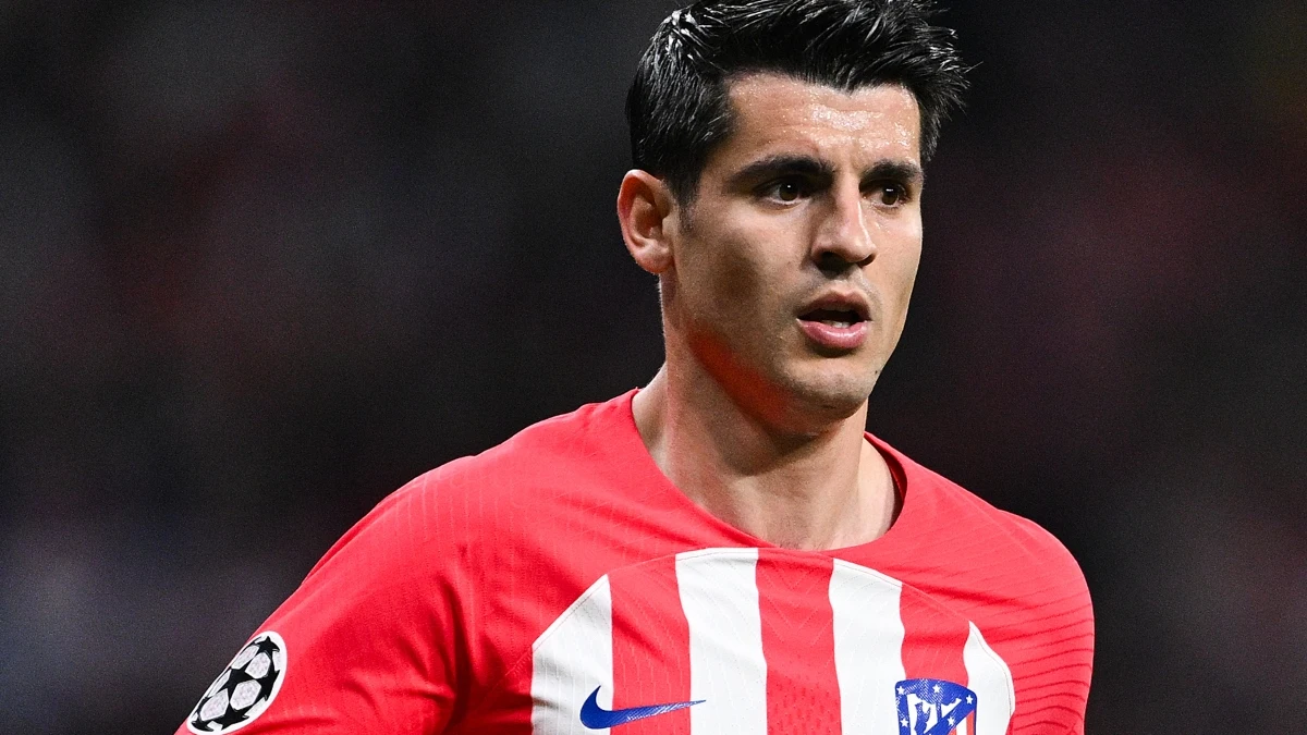 Morata, con el Atlético