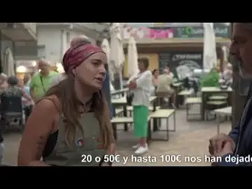 Una camarera, de la diferencia entre turistas españoles y extranjeros: &quot;El inglés deja 150 euros semanales por cabeza&quot;