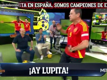 El baile viral de Tomás Roncero en El Chiringuito para celebrar la victoria de España en la Eurocopa