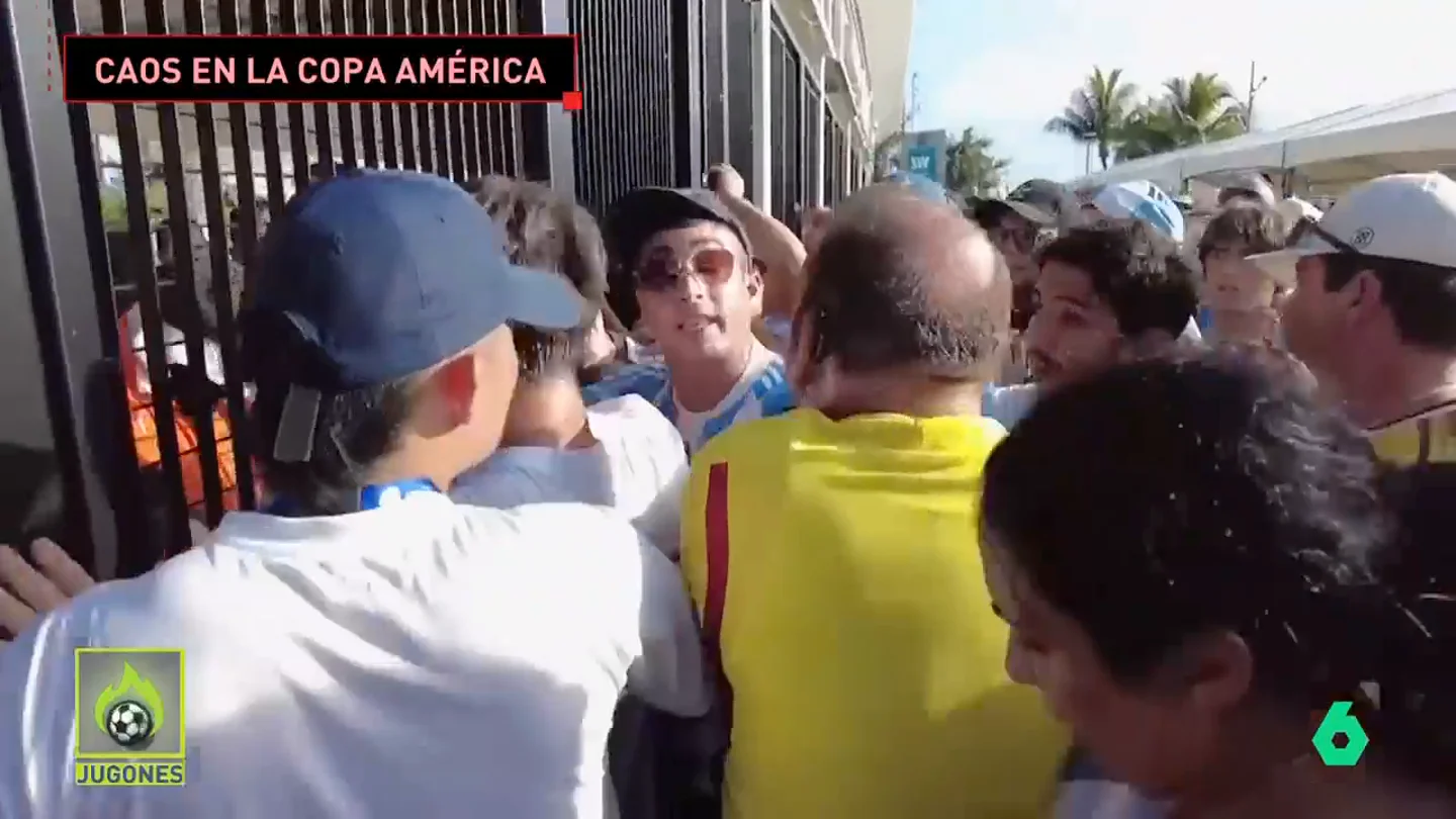 Graves incidentes antes de la Copa América Graves incidentes antes de la Copa América