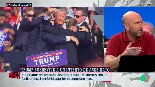 ARV- &Oacute;scar Vara analiza la reacci&oacute;n de Trump tras los disparos: "Fue levantarse y ya sab&iacute;a lo que iba a hacer"