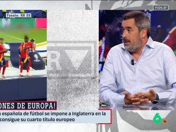 ARV- Carlos E. Cué, tras la victoria de España: "La selección masculina está siendo una llamada contra el racismo maravillosa"