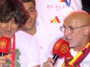 De la Fuente, con Patxi Salinas