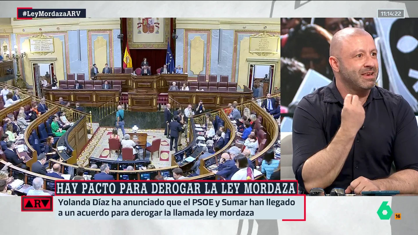 ARV- ¿Cuenta el Gobierno con los apoyos necesarios para derogar la ley mordaza? Valdivia, Rafa López y Ainhoa Martínez lo analizan ARV- ¿Cuenta el Gobierno con los apoyos necesarios para derogar la ley mordaza? Valdivia, Rafa López y Ainhoa Martínez lo analizan