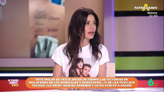 Ares Teixidó sorprende al anunciar que se tatuará en vivo en Zapeando Ares Teixidó sorprende al anunciar que se tatuará en vivo en Zapeando
