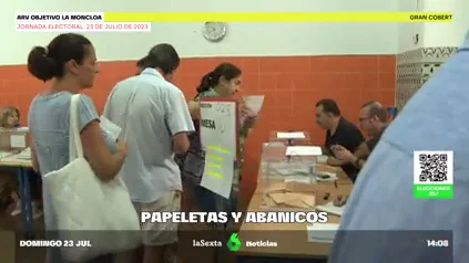 Así contó laSexta las elecciones generales del año pasado, los únicos comicios españoles celebrados en pleno verano