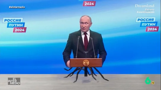 Vídeo manipulado - Putin 'baila' a ritmo de la Cucaracha' Vídeo manipulado - Putin 'baila' a ritmo de la Cucaracha'