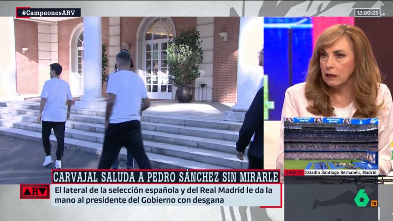 ARV- Angélica Rubio analiza el gesto de Carvajal: "Hasta ayer, había gente que no sabía que era de extrema derecha"