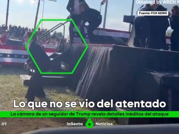 Imágenes inéditas del intento de asesinato a Trump