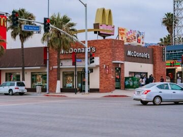 Un restaurante de McDonald’s.