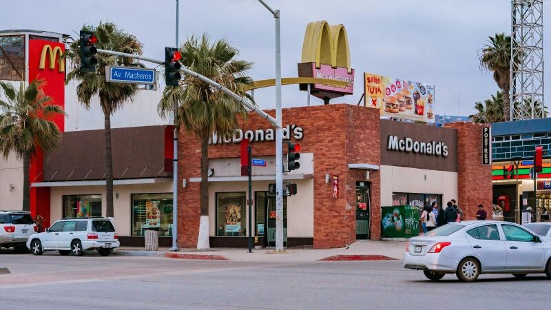 Un restaurante de McDonald’s.