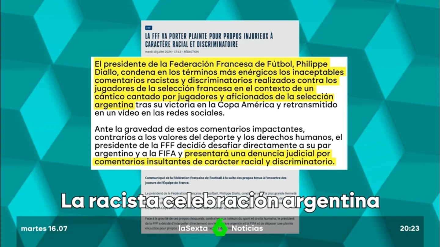 racista celebración argentina racista celebración argentina