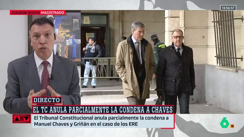 ARV- Joaquim Bosch explica las claves de la decisión del Tribunal Constitucional sobre Chaves y Griñán