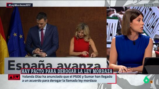 ARV- Ainhoa Mart&iacute;nez ve un "giro estrat&eacute;gico" en el PSOE: "Se est&aacute; dando mucha visibilidad a Sumar"
