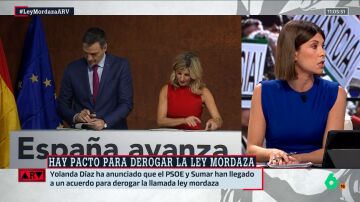 ARV- Ainhoa Martínez ve un "giro estratégico" en el PSOE: "Se está dando mucha visibilidad a Sumar"