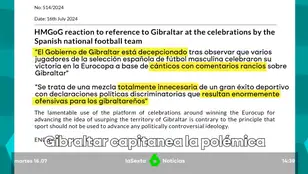 &quot;Gibraltar es español&quot;, el cántico de la selección española que el Gobierno del Peñón califica de &quot;rancio y ofensivo&quot;