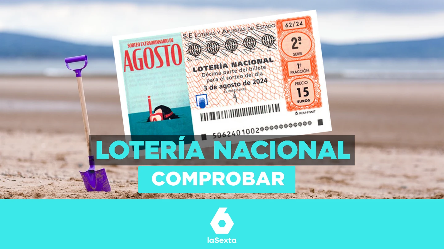 Lotería Nacional de Agosto 2024 | Comprobar Lotería Nacional de Agosto 2024 | Comprobar