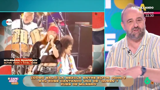 ¿Cómo salió la colaboración entre Elton John y Axl Rose? Iñaki de la Torre lo explica: "Salió bien de milagro" ¿Cómo salió la colaboración entre Elton John y Axl Rose? Iñaki de la Torre lo explica: "Salió bien de milagro"