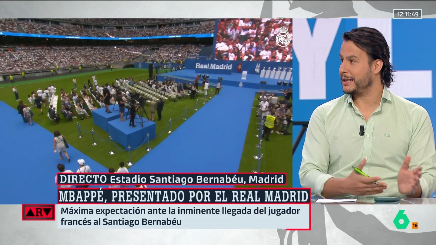 ARV- ¿Qué papel ha tenido Florentino Pérez en el fichaje de Mbappé? Juanfe Sanz responde ARV- ¿Qué papel ha tenido Florentino Pérez en el fichaje de Mbappé? Juanfe Sanz responde