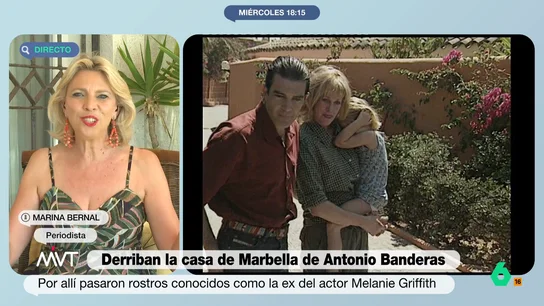 El origen (y todos sus ilustres habitantes) de 'La Gaviota', la casa derribada de Antonio Banderas en Marbella Desde su construcción con Encarna Sánchez y las visitas de Isabel Pantoja hasta los años que pasaron allí los veranos Antonio Banderas y Melanie Griffith. La periodista Marina Bernal repasa los hitos de 'La Gaviota' desde su origen a su demolición.