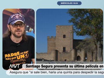 Santiago Segura aclara su papel en la compra del castillo de Pedraza con José Mota y Luis Álvarez