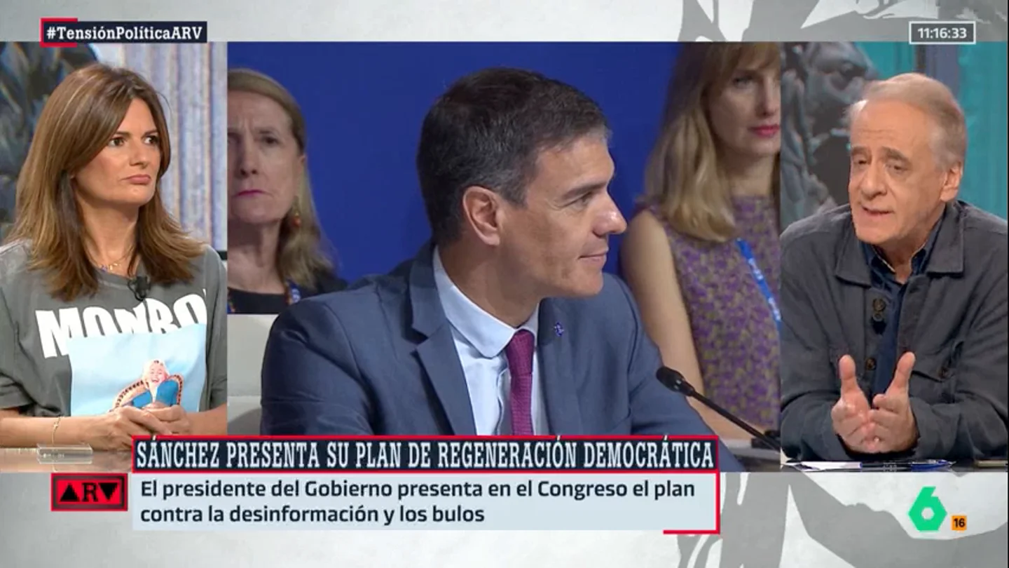 ARV- Cembrero señala que en España existen un "montón de medios artificiales": "Es un problema para la democracia" ARV- Cembrero señala que en España existen un "montón de medios artificiales": "Es un problema para la democracia"