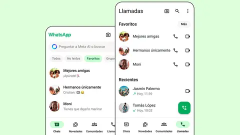 Los nuevos favoritos de WhatsApp Los nuevos favoritos de WhatsApp
