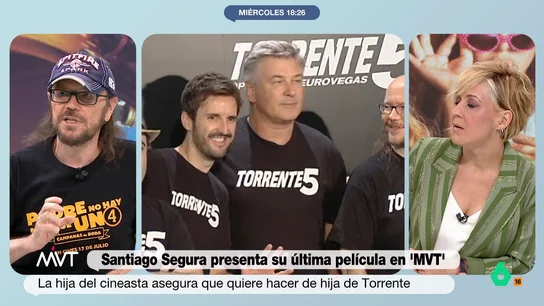 Santiago Segura explica en qué punto está 'Torrente 6' Iñaki López aprovecha la visita de Santiago Segura para presentar 'Padre no hay más que uno 4: Campanas de boda' para preguntarle por 'Torrente 6'. En este vídeo, el director desvela si su hija participará y en qué punto está la película.