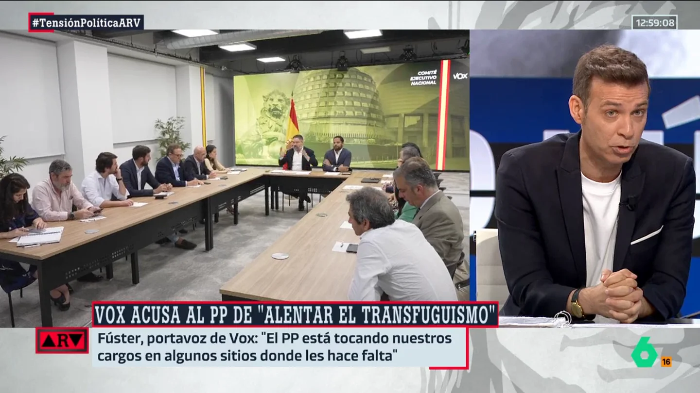 ARV- Pablo Pombo, sobre Vox: "Ahora mismo solo sirve de 'cheerleader' del sanchismo" ARV- Pablo Pombo, sobre Vox: "Ahora mismo solo sirve de 'cheerleader' del sanchismo"